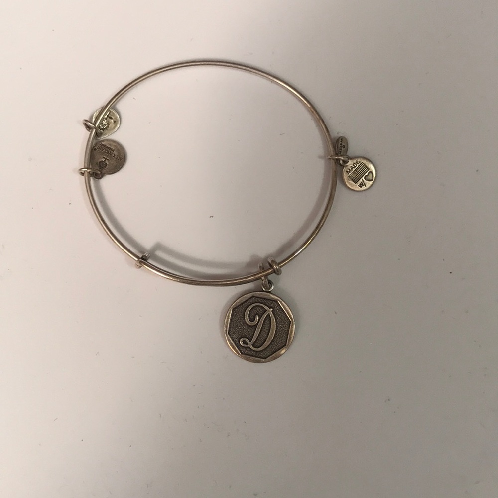 “D” Alex & Ani Bracelet